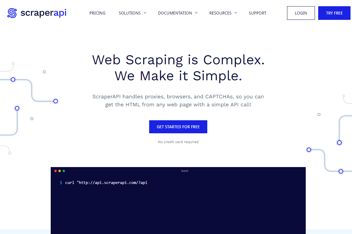 Scarping API